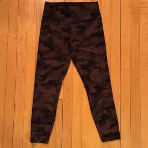 Lululemon Camo Print Leggings